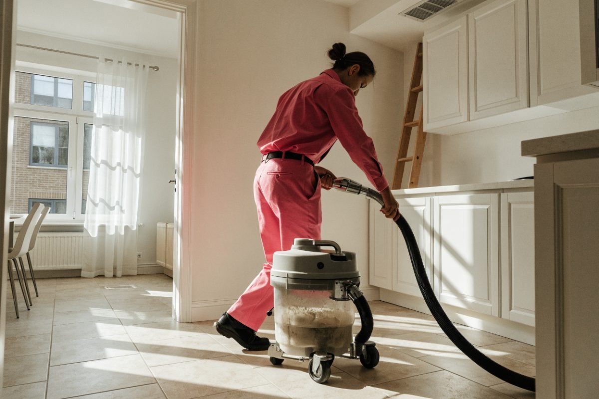 Post-construction cleaning